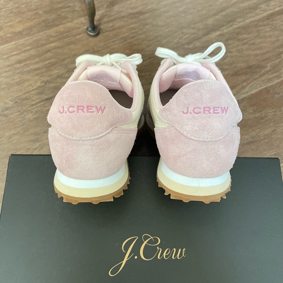 J. Crew Women's Pink and White Sneakers NWT - Picture 4 of 6